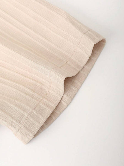 Sugar Cane Cream Color Mens Full Set Trouser and Shirt Half Sleeves - XPCRDF