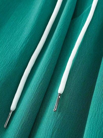 Plain Green Mens Full Set Trouser and Shirt Half Sleeves - XPCRDF