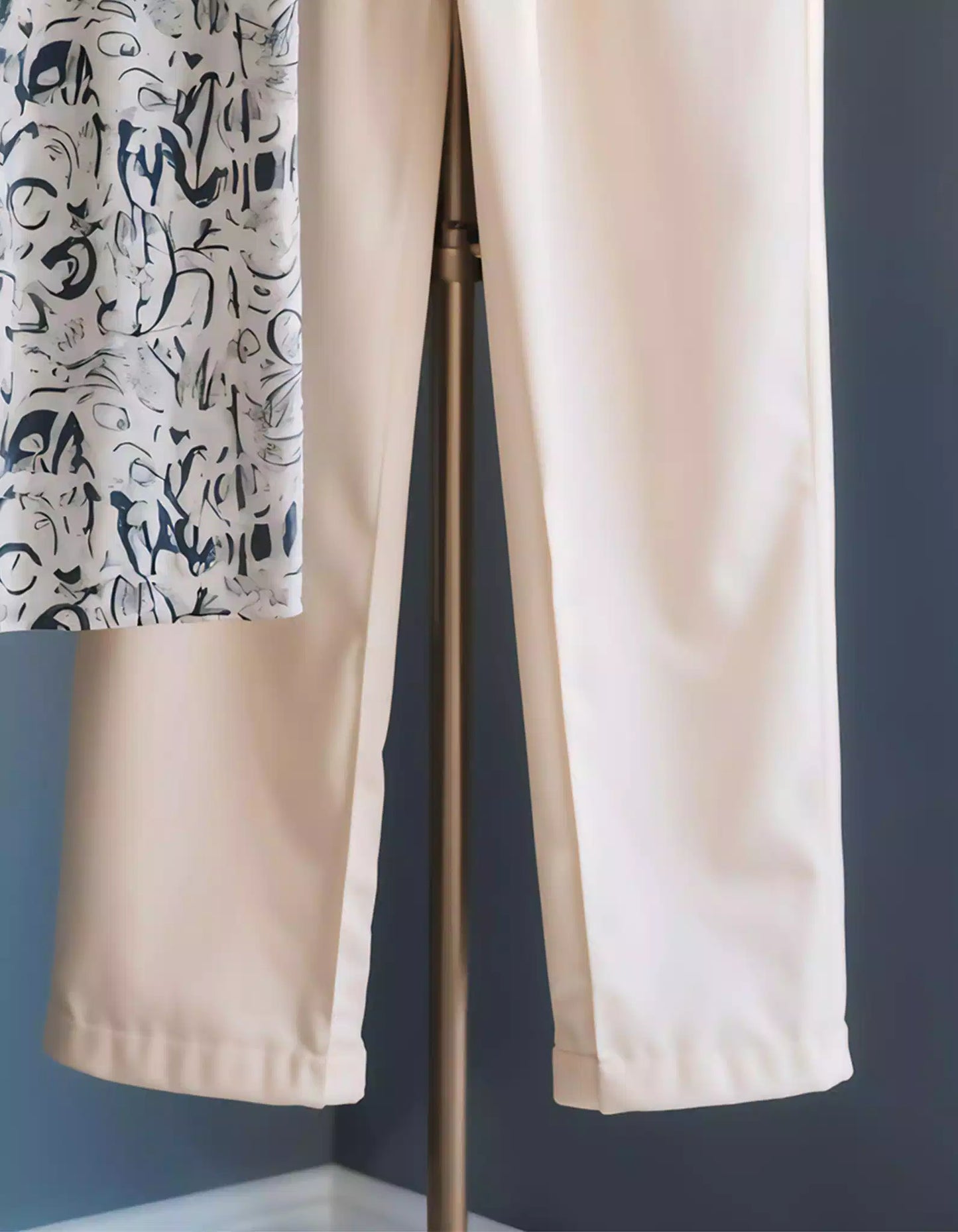 Apricot Color Mandala Design Mens Half Sleeves Cords Cotton Material - XPCRDF