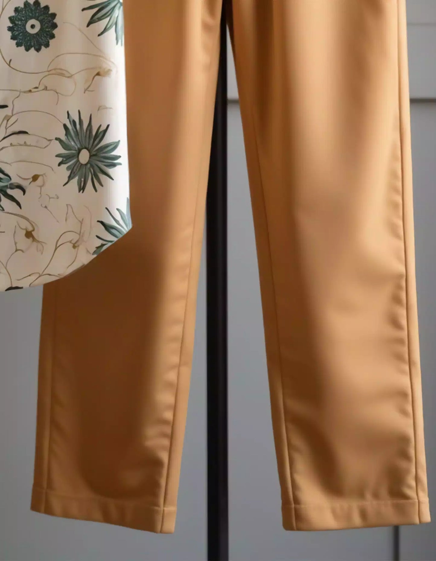 Brown Mandala Mens Full Set Trouser and Shirt Half Sleeves - XPCRDF