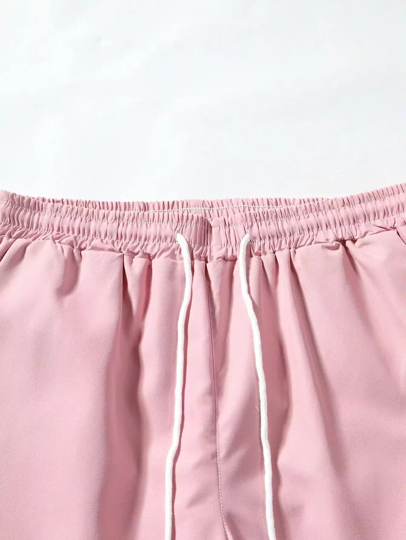 Peach Vertical Design Mens Half Sleeves Cords Cotton Material - XPCRDH